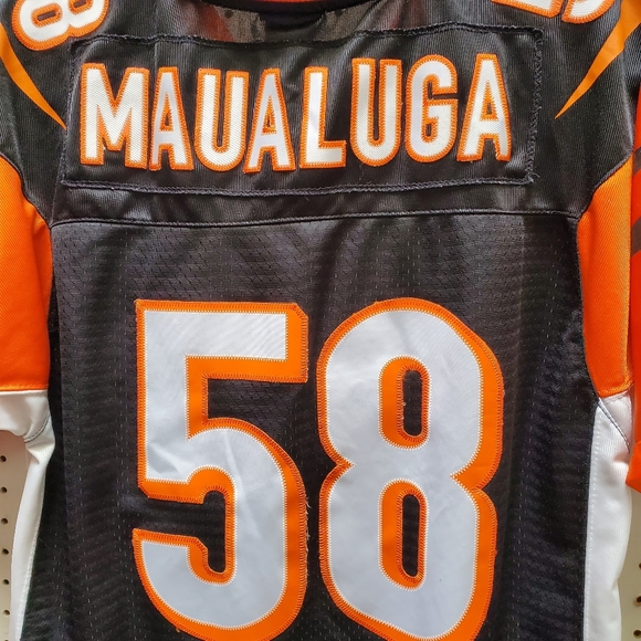 OnField Reebok Cinci Bengals Maualuga Youth Jersey - Picture 5 of 10